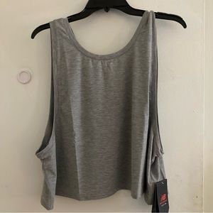 NEW BALANCE two way crop Tank
